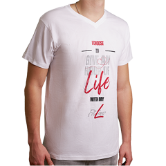 FitLine Share your Love 2025 T-Paita miesten valkoinen
